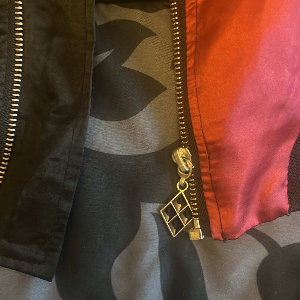 Harley Quinn size SMALL Classic Women's Bomber Jacket - Picture 8 of 10